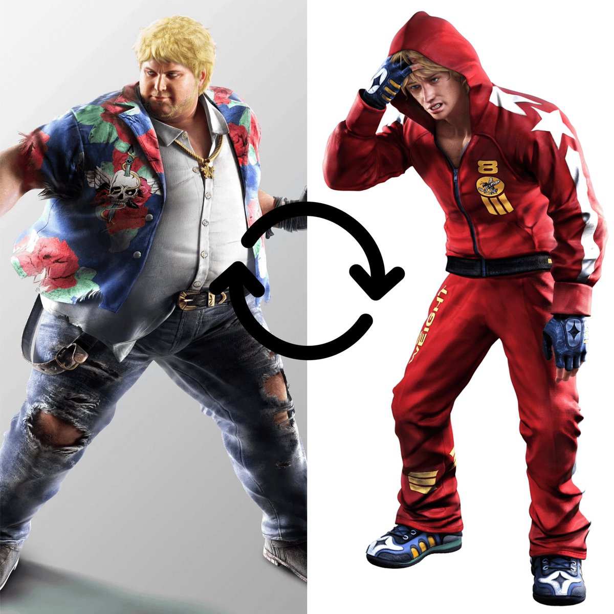 鉄拳タッグトーナメント2のスリムボブですね😄 鉄拳6から登場のボブが 