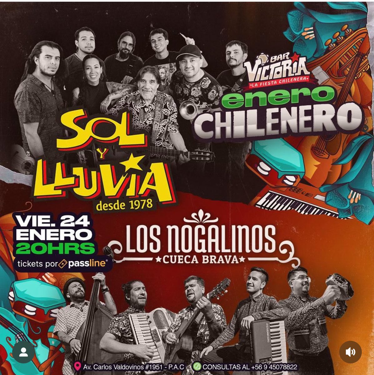 Nos vemos este viernes para bailar y cantar en Bar Victoria. Abrazos