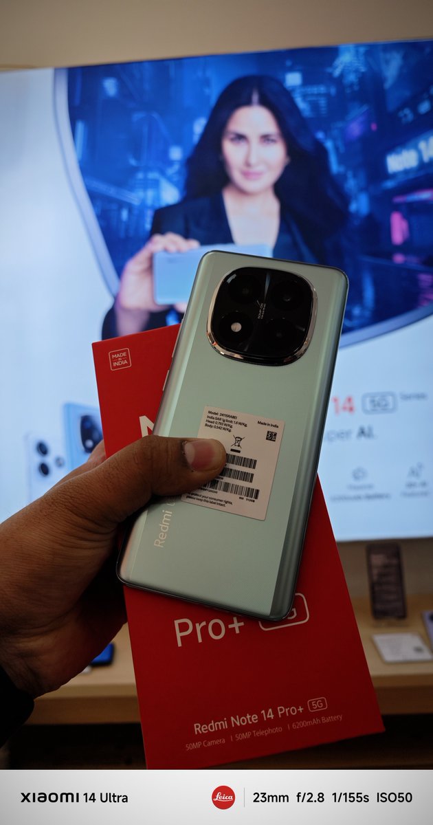 KapsiSaif's tweet image. MISSION ACCOMPLISHED! Saved my friend from a minus 1 brand phone! Showed him #SuperNoteChallenge videos of @s_anuj, @gautmeluv, and @sandeep9sarma... and now he&apos;s officially part of the #RedmiFamily! Welcome to the Xiaomi squad. #TechRescue #redminote14proplus5g 
@pixelwithme