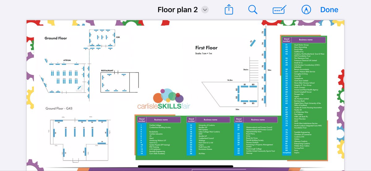 Carlisle Skills Fair (@skillsfair) on Twitter photo Here’s what it will look like on Thursday.
With grateful thanks to our sponsors <a href="/pladis_Global/">pladis</a>, <a href="/PersimmonHomes/">persimmonhomes</a> <a href="/CumberlandBS/">The Cumberland</a> <a href="/borderbrite_ltd/">Borderbrite Ltd</a> . Without their support this would be a blank piece of paper. Here’s what it will look like on Thursday.
With grateful thanks to our sponsors <a href="/pladis_Global/">pladis</a>, <a href="/PersimmonHomes/">persimmonhomes</a> <a href="/CumberlandBS/">The Cumberland</a> <a href="/borderbrite_ltd/">Borderbrite Ltd</a> . Without their support this would be a blank piece of paper.