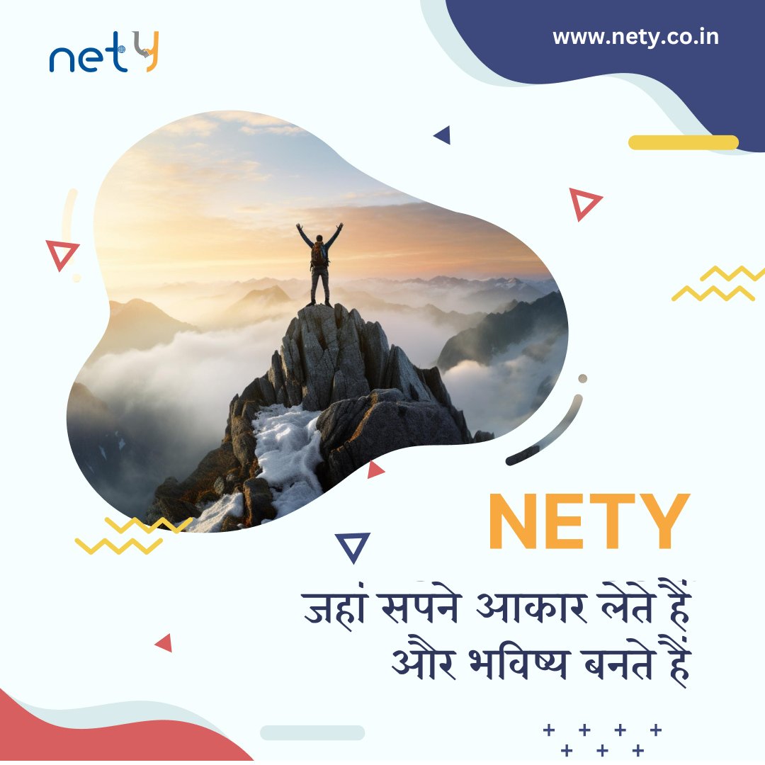 nety_official's tweet photo. भारत का अग्रणी डायरेक्ट सेलिं�� नेटवर्क मार्केटिंग प्लेटफ़ॉर्म - NETY—जहां सपने आकार लेते हैं और भविष्य बनते हैं।
हमारे #ZeroInvestmentBusinessModel के साथ अपने सपनों को हकीकत में बदलें। 📷📷 #NETYकेसाथसफलता https://t.co/CwRYkCxzbi