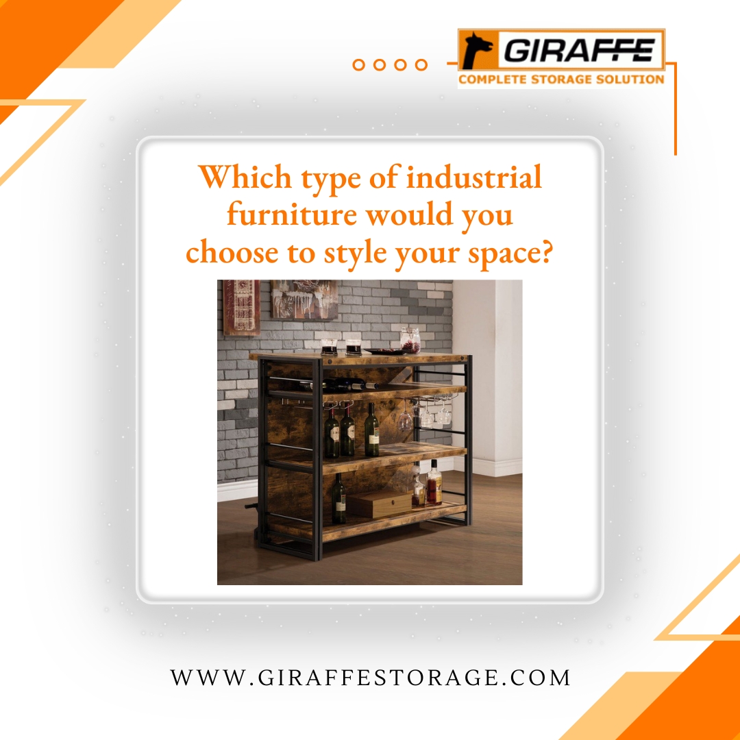 GiraffeStorage's tweet image. Where durability meets design! Transform your spaces with Giraffe Storage Solutions&apos; premium industrial furniture – built tough for every need. 
#GiraffeStorageSolutions #IndustrialFurniture #SteelPalletsManufacturer #RackSupportedWarehouses #CompactorRacks #MezzanineFloors