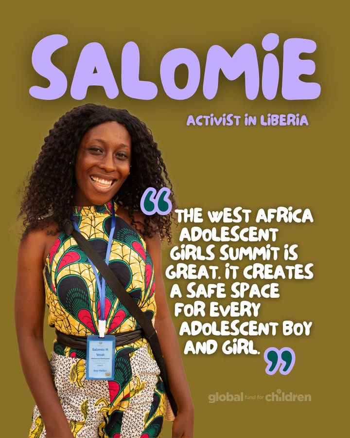 Global4Children's tweet photo. Gender equality today for a sustainable tomorrow!

Salomie & Yatta, from the 2022 West Africa Adolescent Girls Summit, are just two of many young leaders fighting for #GenderJustice.

We celebrate all #YoungActivists—boys & girls—uniting for collective change. Let’s amplify their voices! 💪

#GenderEquality #YouthLeadership #Sustainabilit
