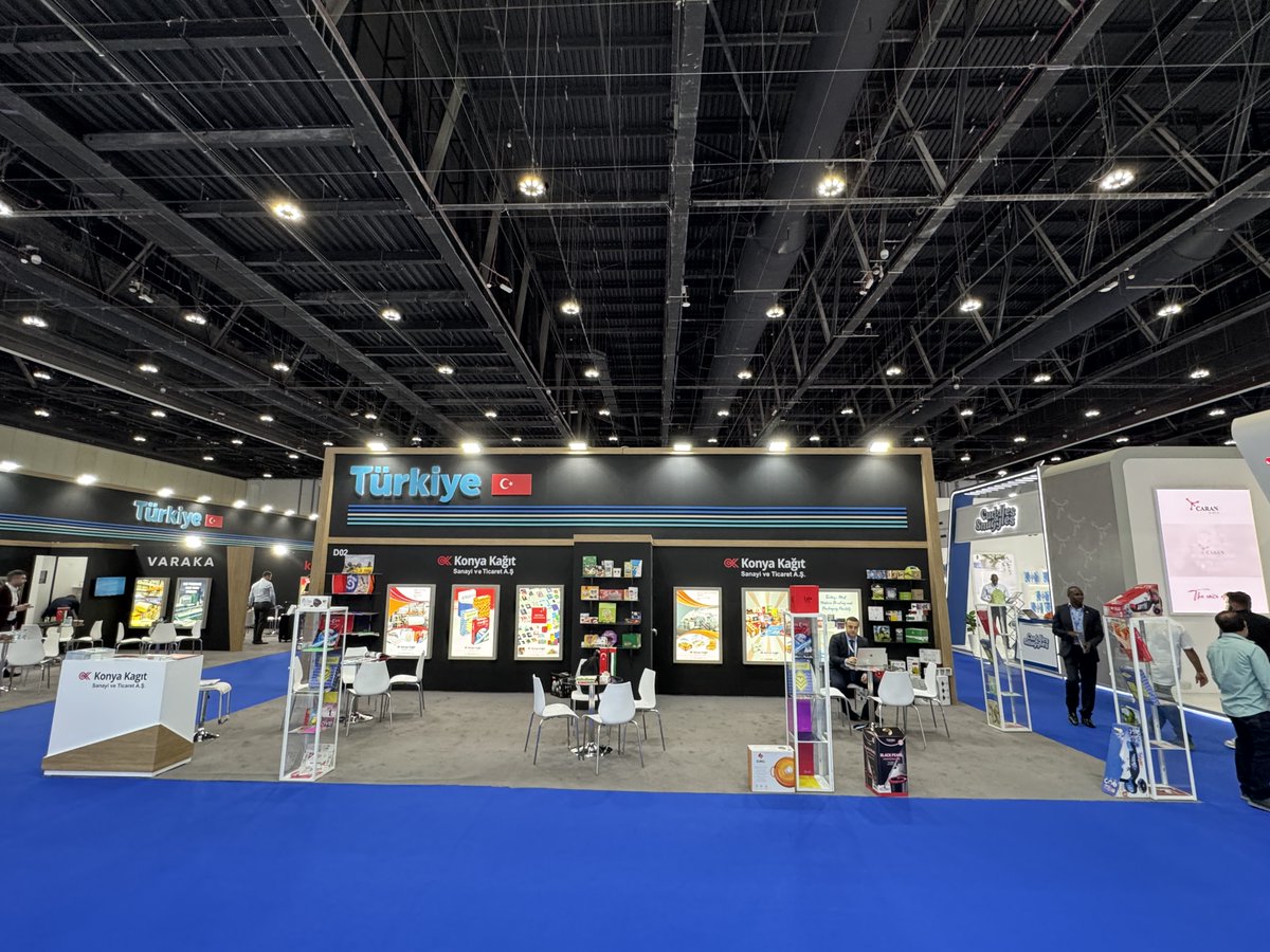konyakagit's tweet photo. Konya Kağıt A.Ş  ,  PAPER &amp; TISSUE ONE SHOW 2025  Abu Dhabi – BAE  Fuarında   katılımcı olarak yerini aldı.

#konyakağıt #konka #kağıt #fotokopikağıdı #a4kağıt #bobinkağıt #ebatkağıt #konyakagit #kagit #komeks https://t.co/w1t8EXLsYA
