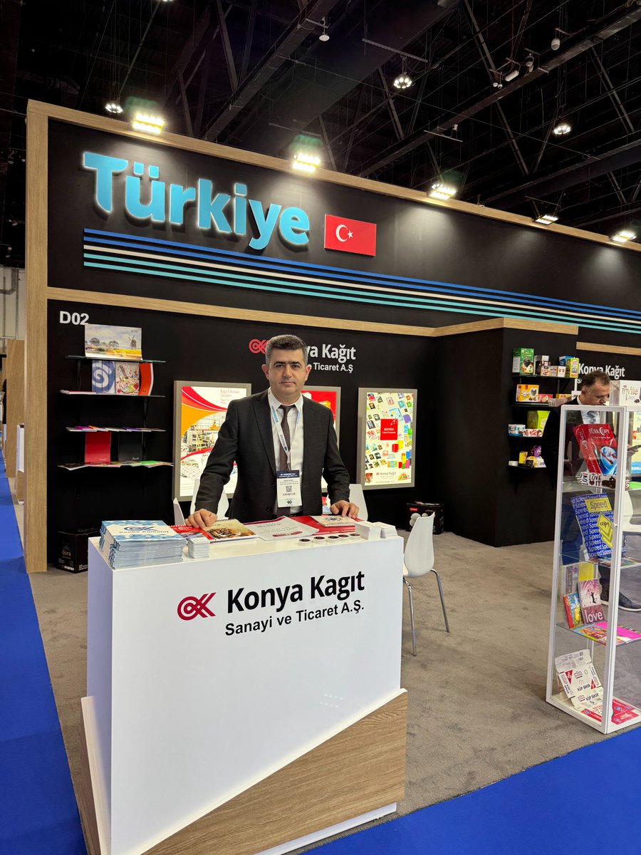 konyakagit's tweet photo. Konya Kağıt A.Ş  ,  PAPER &amp; TISSUE ONE SHOW 2025  Abu Dhabi – BAE  Fuarında   katılımcı olarak yerini aldı.

#konyakağıt #konka #kağıt #fotokopikağıdı #a4kağıt #bobinkağıt #ebatkağıt #konyakagit #kagit #komeks https://t.co/w1t8EXLsYA