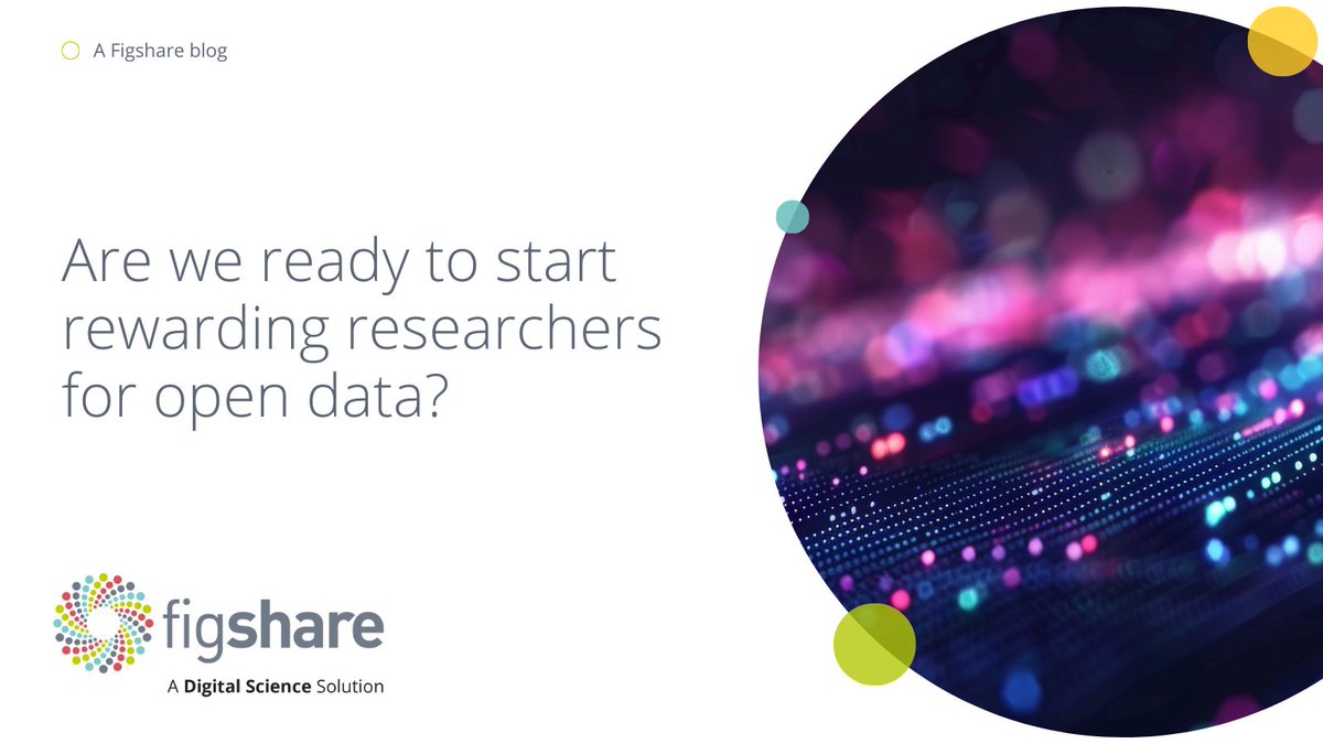 Figshare (@figshare) on Twitter photo "Being able to measure the impact of researchers sharing their data and ultimately reward them for doing so means that we are on the verge of having both carrots and sticks to enable open data sharing."
New post from <a href="/MarkHahnel/">Mark Hahnel</a> on the #StateOfOpenData: info.figshare.com/are-we-ready-t… "Being able to measure the impact of researchers sharing their data and ultimately reward them for doing so means that we are on the verge of having both carrots and sticks to enable open data sharing."
New post from <a href="/MarkHahnel/">Mark Hahnel</a> on the #StateOfOpenData: info.figshare.com/are-we-ready-t…