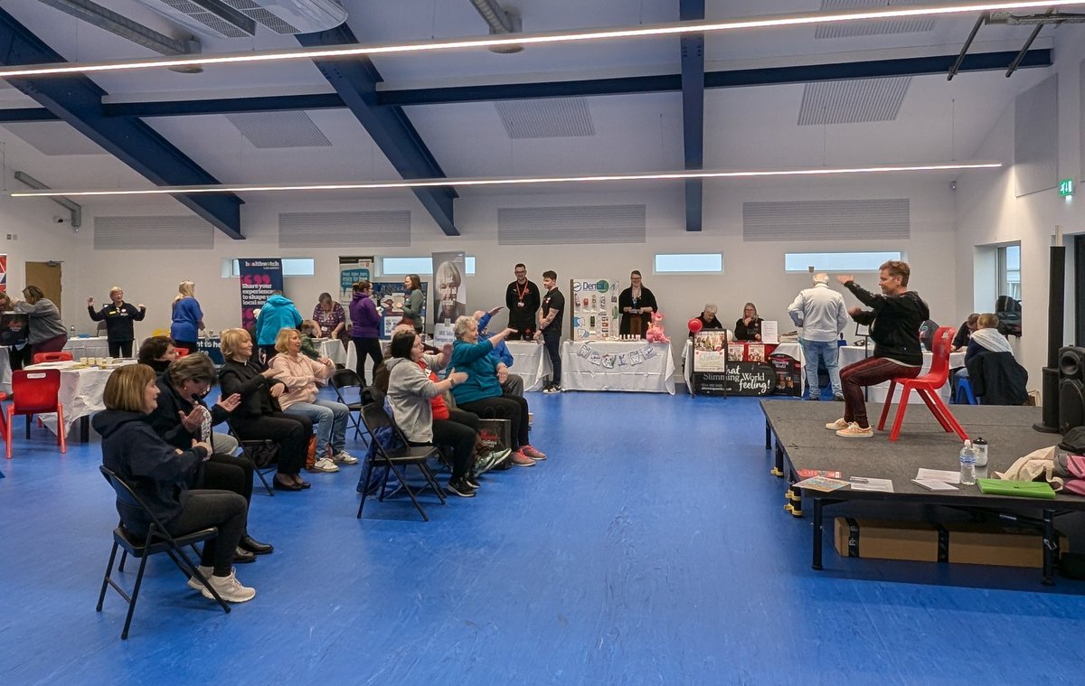 Healthy Horizons is on NOW and until 3pm at  The Boathouse Youth, Broadway, next to St Nick's.

Loads to see and do!