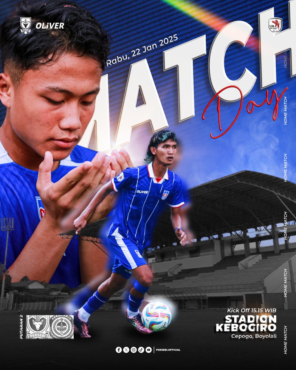 persebi's tweet photo. 📢 𝙉𝙚𝙭𝙩 𝙂𝙖𝙢𝙚 #6

⚽ Persebi Boyolali Vs Persiharjo Sukoharjo
📆 Rabu, 22 Januari 2025
⏰ Kick off 15:15 WIB
🏟️ Stadion Kebogiro Cepogo, Boyolali
🎫 Rp. 20.000,- (Umum)🟥
🎫 Rp. 18.000,- (Supporter)🟩

#PersebiBisa #PersebiBoyolali #LaskarPandanarang https://t.co/Ral0xJlIlf