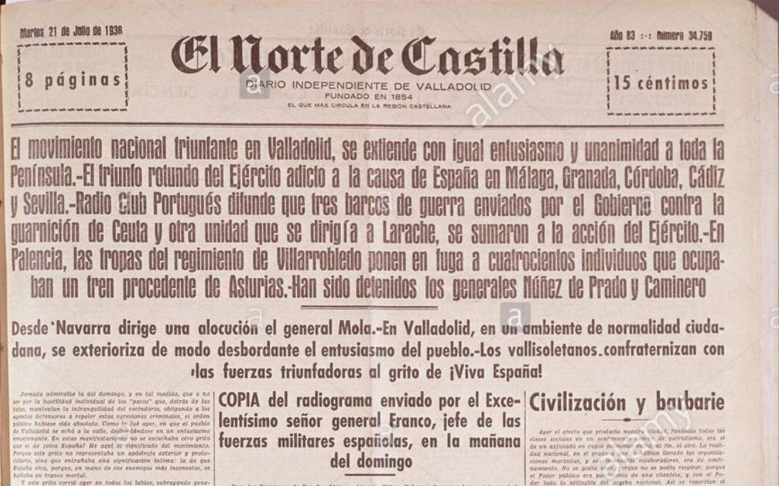 Los discursos extremistas y radicales no son una novedad, ni la propaganda, ni el control de los medios.. Cómo se conformó el discurso de la "Anti-España" y la "Nueva España" en cinco meses clave entre febrero y julio de 1936:
ojs.ehu.eus/index.php/HC/a…