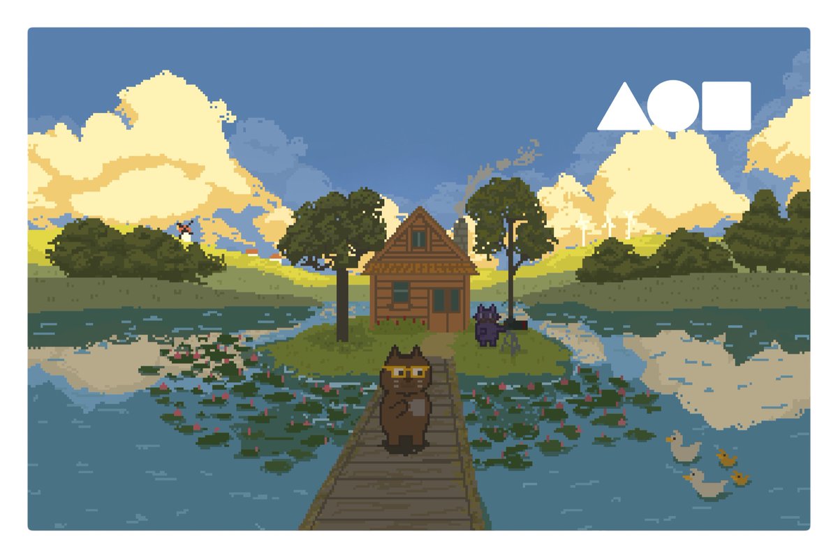 🐱++ Pilgrim Cat Story ++🍀🍀 

 " Wake Up " ( 1/1 )  on <a href="/foundation/">Foundation 🌐</a> 

Reserve price : 0.013 ETH  ( Base )

Link Below : 👇👇

  #Pixel #pixelart #art