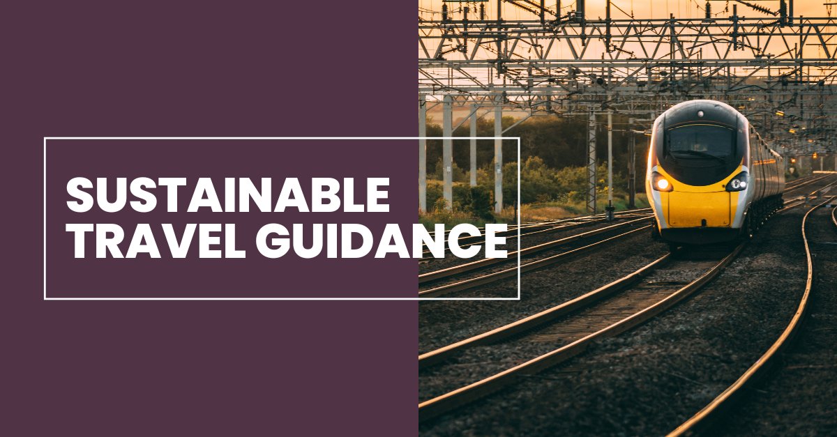 ✈️ Introducing our Sustainable Travel Guidance!
<a href="/LivUni/">University of Liverpool</a>'s new travel portal, ClarityGo is live, and our guide has been developed to help staff reduce the environmental impact of business travel and support our net-zero goals. 📥 Download here 👉 liverpool.ac.uk/media/livacuk/…