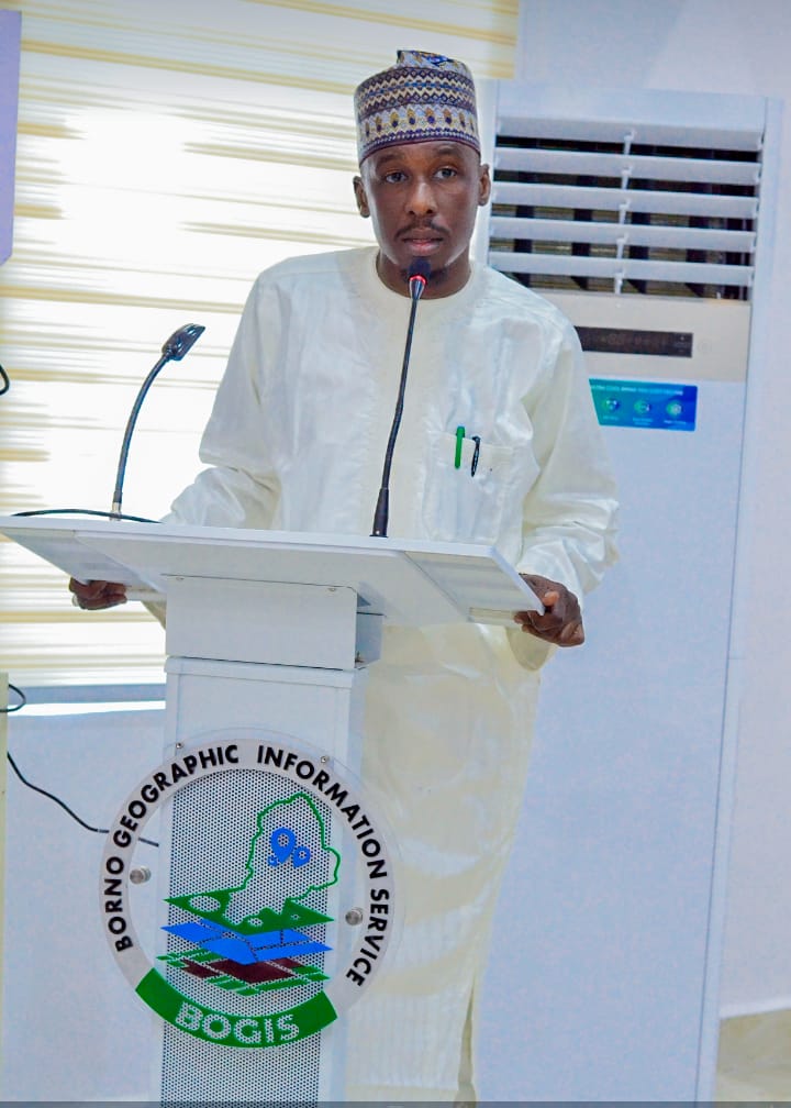BabaganaLawan08's tweet photo. *BOGIS Boss @EngrBababe Urges Staff to Build on Record-Breaking Achievements, Announces Rewards for Outstanding Performance* 

The Executive Secretary of the Borno Geographic Information Service (BOGIS), Engr. Adam Bababe, 

Read More 👇 👇 👇 
https://t.co/5U0fi4IRMs https://t.co/LTIS0UsbpM