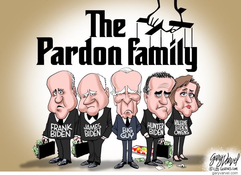 THE family that pardons together…crimes together. 💯