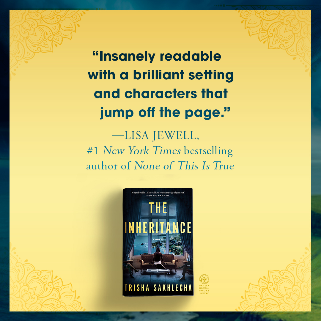 Curtis Brown Books (@cbgbooks) on Twitter photo Most family reunions end in tears. This one will end in murder.
THE INHERITANCE by our brilliant author <a href="/TrishaSakhlecha/">Trisha Sakhlecha</a> is out in the US today <a href="/VikingBooks/">Viking Books</a> ! Run don't walk to your nearest bookshop to pick up this 'insanely readable' suspense thriller bit.ly/4gLdACa Most family reunions end in tears. This one will end in murder.
THE INHERITANCE by our brilliant author <a href="/TrishaSakhlecha/">Trisha Sakhlecha</a> is out in the US today <a href="/VikingBooks/">Viking Books</a> ! Run don't walk to your nearest bookshop to pick up this 'insanely readable' suspense thriller bit.ly/4gLdACa
