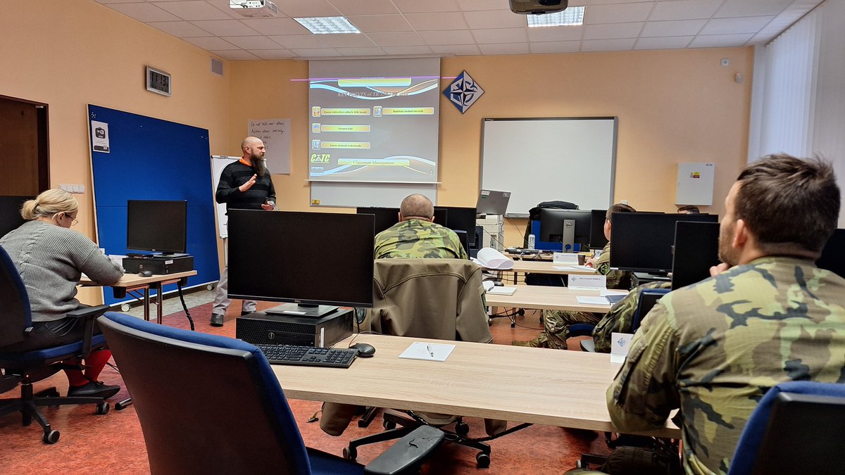JCBRN Defence Centre of Excellence (@jcbrncoe) on Twitter photo <a href="/jcbrncoe/">JCBRN Defence Centre of Excellence</a> is hosting the Common Faculty Development-Instructor Course, led by the US Army’s <a href="/7thATC/">7th Army Training Command</a> , with participants from our Centre, the Czech Military Academy, and the British Military Advisory and Training Team.
#TrainingExcellence #MilitaryEducation #TeachingSkills <a href="/jcbrncoe/">JCBRN Defence Centre of Excellence</a> is hosting the Common Faculty Development-Instructor Course, led by the US Army’s <a href="/7thATC/">7th Army Training Command</a> , with participants from our Centre, the Czech Military Academy, and the British Military Advisory and Training Team.
#TrainingExcellence #MilitaryEducation #TeachingSkills