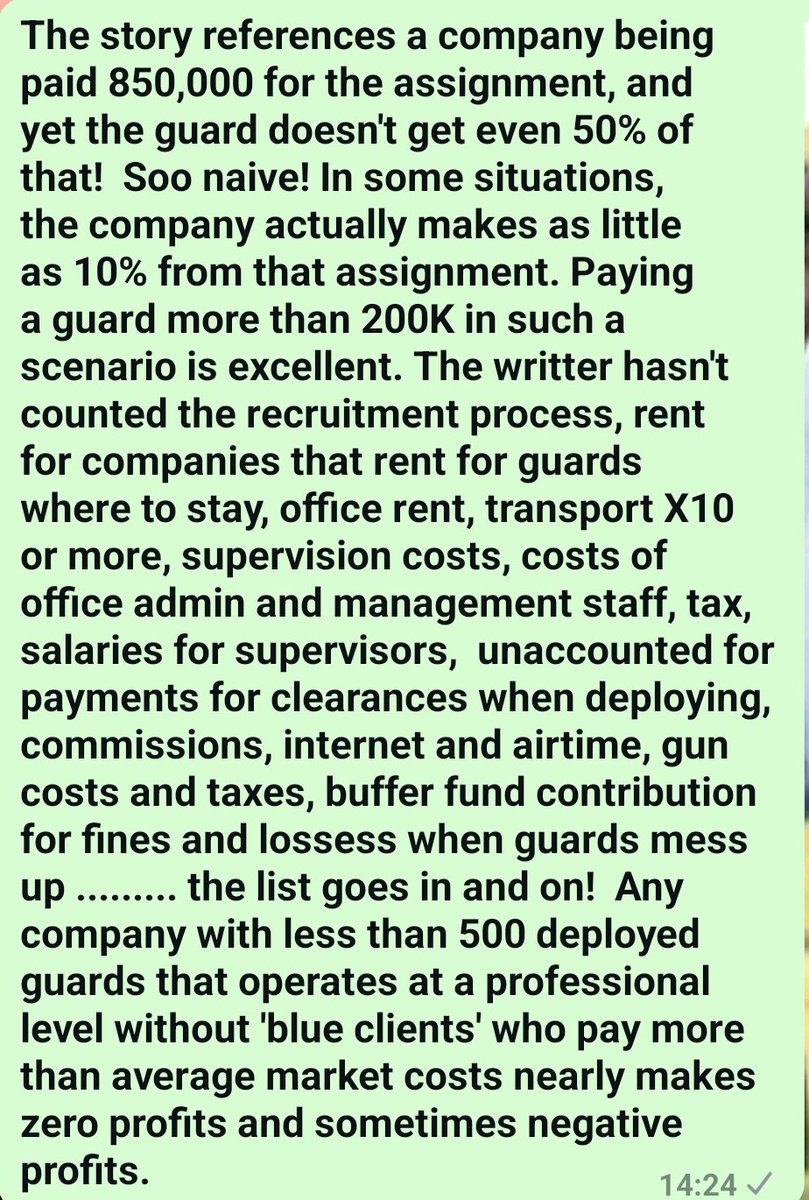 mosesodongo's tweet photo. @SpireJim Dear @SpireJim when you need a balanced discussion on this topic, call on us who manage these companies. This pic can give you an idea. Do you know PSOs are the most over taxed business in Ug? To acquire a rifle, initial tax is 1M plus annual tax for that gun, outside other taxes https://t.co/hTmnG8n2Mf