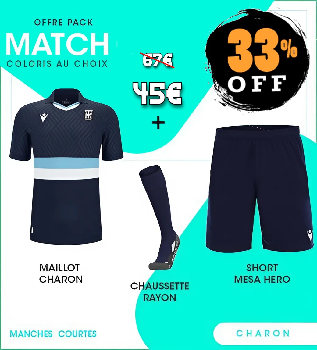 myteamfoot_fr's tweet photo. 🔥 Ensemble Match Enfant Charon 🔥 Style et performance réunis ! 💥 -𝟯𝟯% : Seulement 45€ au lieu de 67€!

👉 Cliquez ici: https://t.co/Ha0NRxq4FE

#Myteamfoot #Macron #Musk #NationalChampionship #StreamForHumanity Champions League | Ohio State | Jones | Notre Dame | Carlitos https://t.co/L8RoBCFmZa