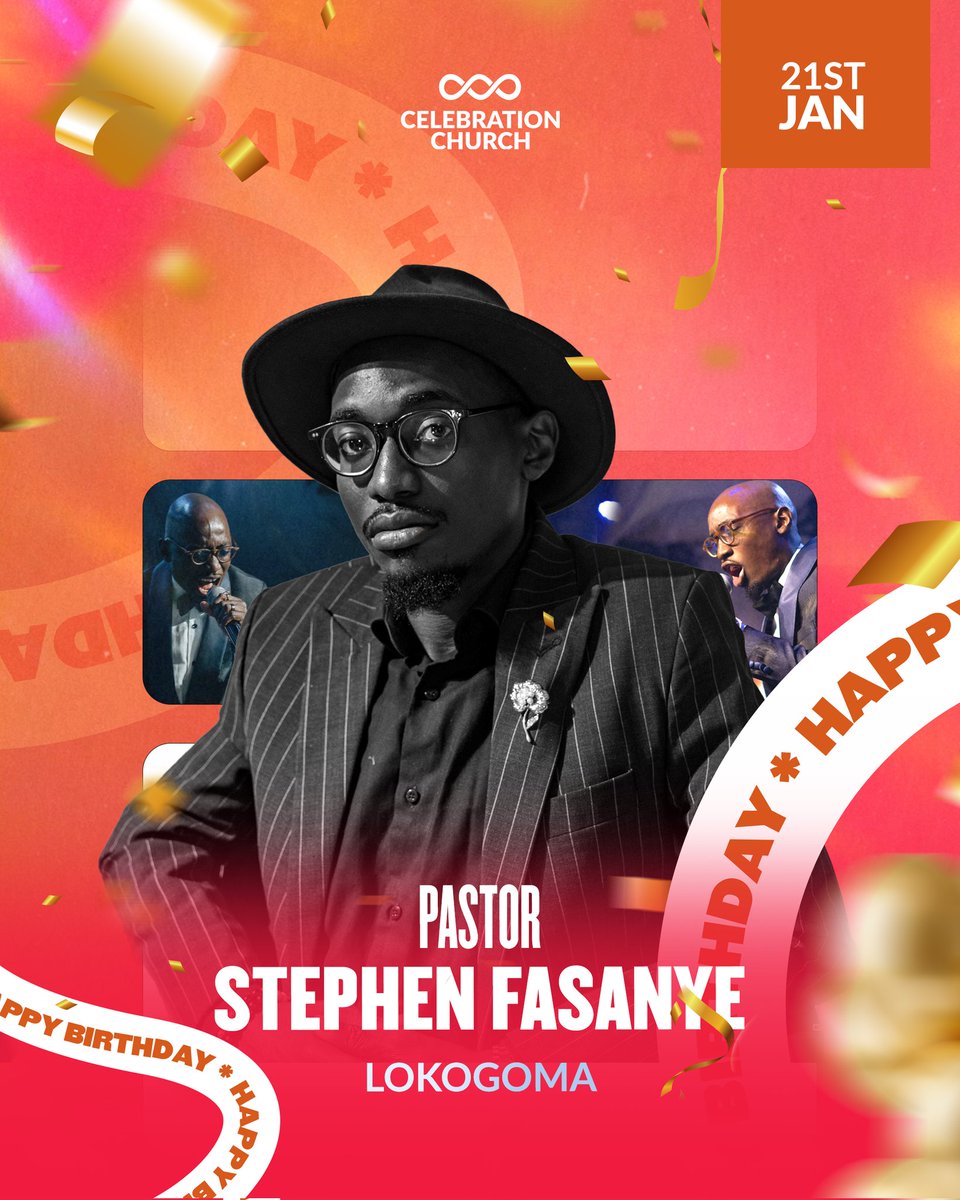 Happy birthday, Pastor Stephen Fasanye <a href="/Stephenfinesse/">sff</a> 🎉

Thank you for all you do for CCI Lokogoma. Thank you for your labour of love over every one of us. 

This year and beyond, the gospel prospers even more through you, and graces are multiplied for you.

The glory of the