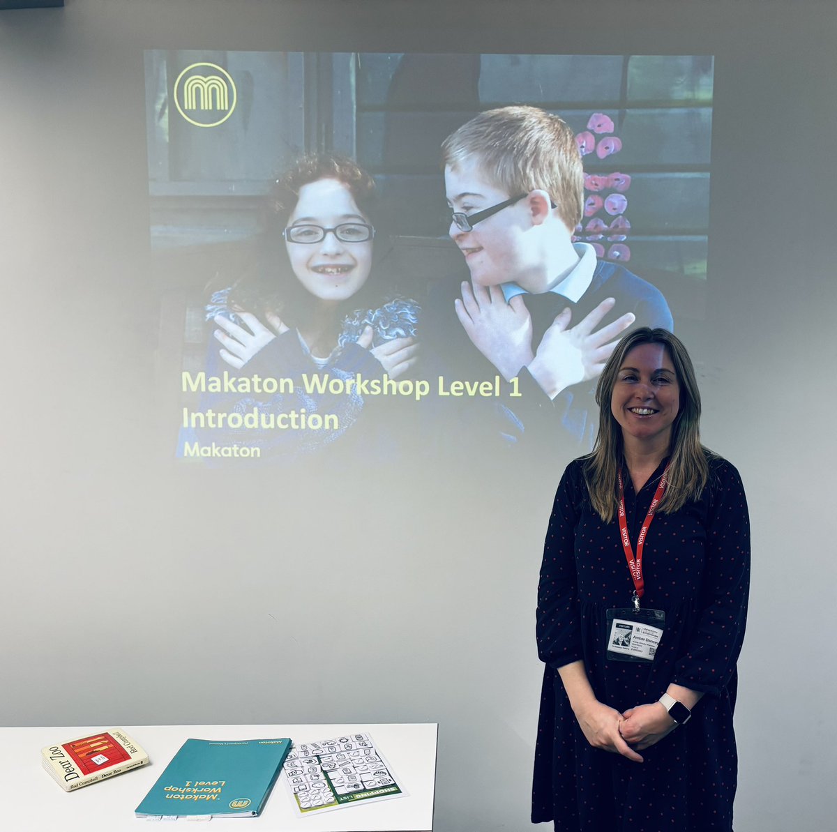 πΈππππππππ πππππ£πππππΈ (@mrsprimary_eyfs) on Twitter photo So excited to Welcome Amber Dancey from <a href="/MakatonCharity/">The Makaton Charity</a> to <a href="/UCBofficial/">University College Birmingham</a>. Amber will be sharing her expertise with our Primary Education Studies students over the next two days π« So excited to Welcome Amber Dancey from <a href="/MakatonCharity/">The Makaton Charity</a> to <a href="/UCBofficial/">University College Birmingham</a>. Amber will be sharing her expertise with our Primary Education Studies students over the next two days π«