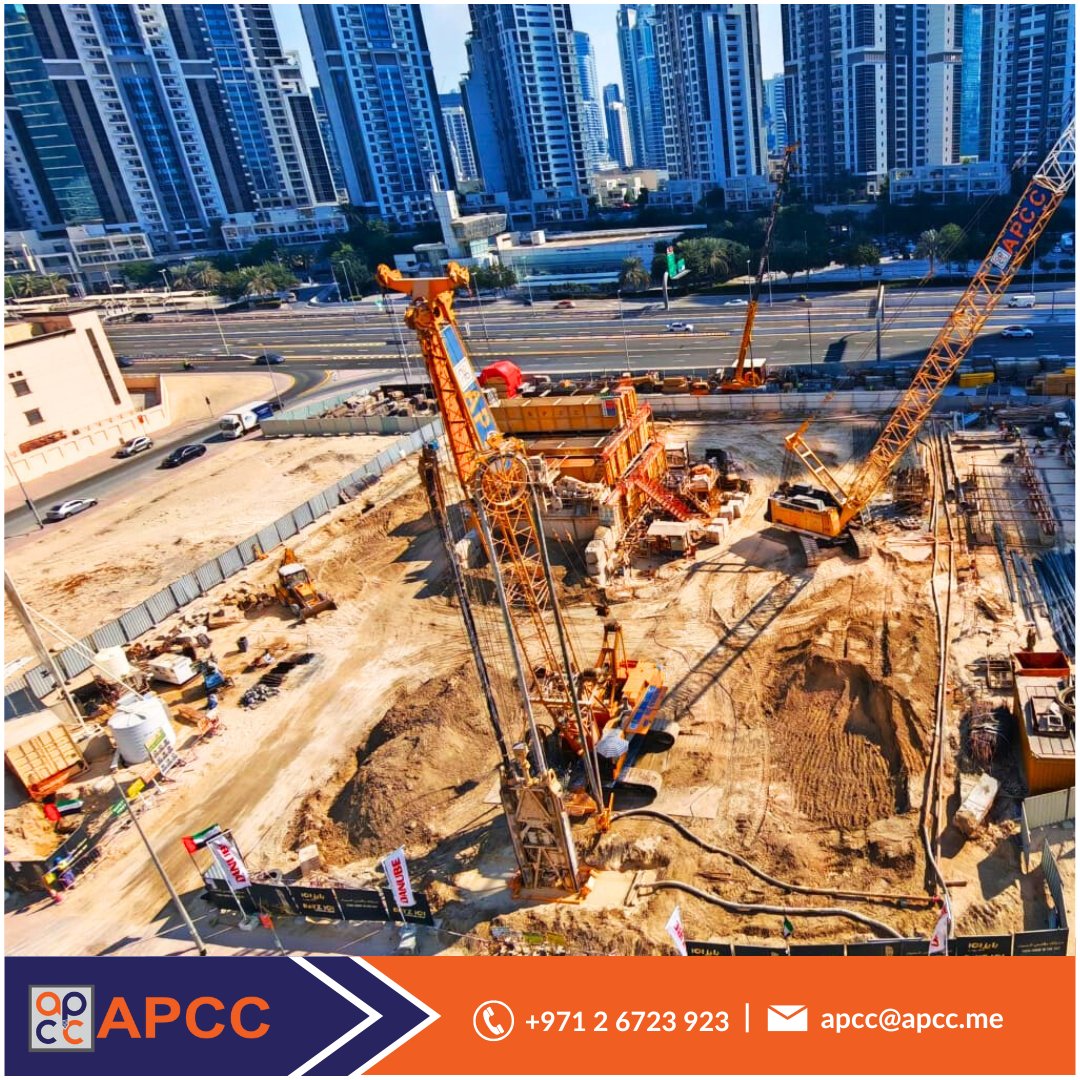 apccintl's tweet photo. Check out our latest project progress, stay with us as we continue to build remarkable development in Dubai.

#ConstructionLegacy #APCC #APCC_projects #shoringworks #excavation #best_piling_enabling_company #piling_in_abudhabi #enabling_works_uae #SoilImprovement #marinework https://t.co/jI2LKrh0F5