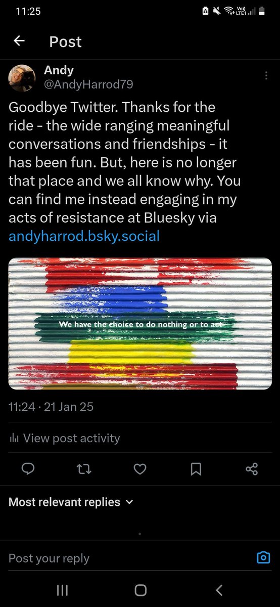 I'm leaving Twitter. We all know why. I am on Bluesky at andyharrod.bsky.social. I may set up an (In)visible Childlessness account there, in the meantime you can find me via my personal account.