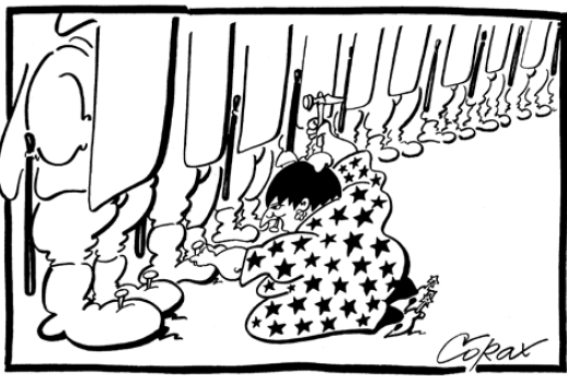 Digitalna_Ist's tweet image. #NaDanasnjiDan 21. januar 1997. - Učvršćivanje kordona /Reinforcing the picket lines, ''Naša Borba''. #Corax #OTD