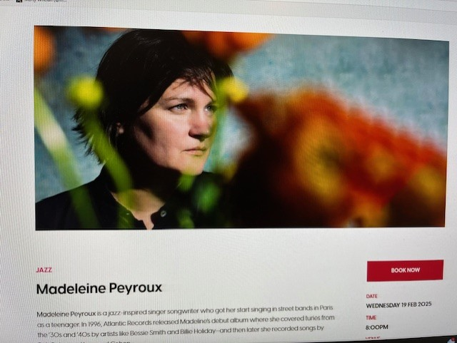 Just a month away until <a href="/mpeyrouxmusic/">Madeleine Peyroux</a> visits Dublin <a href="/NCH_Music/">National Concert Hall</a>