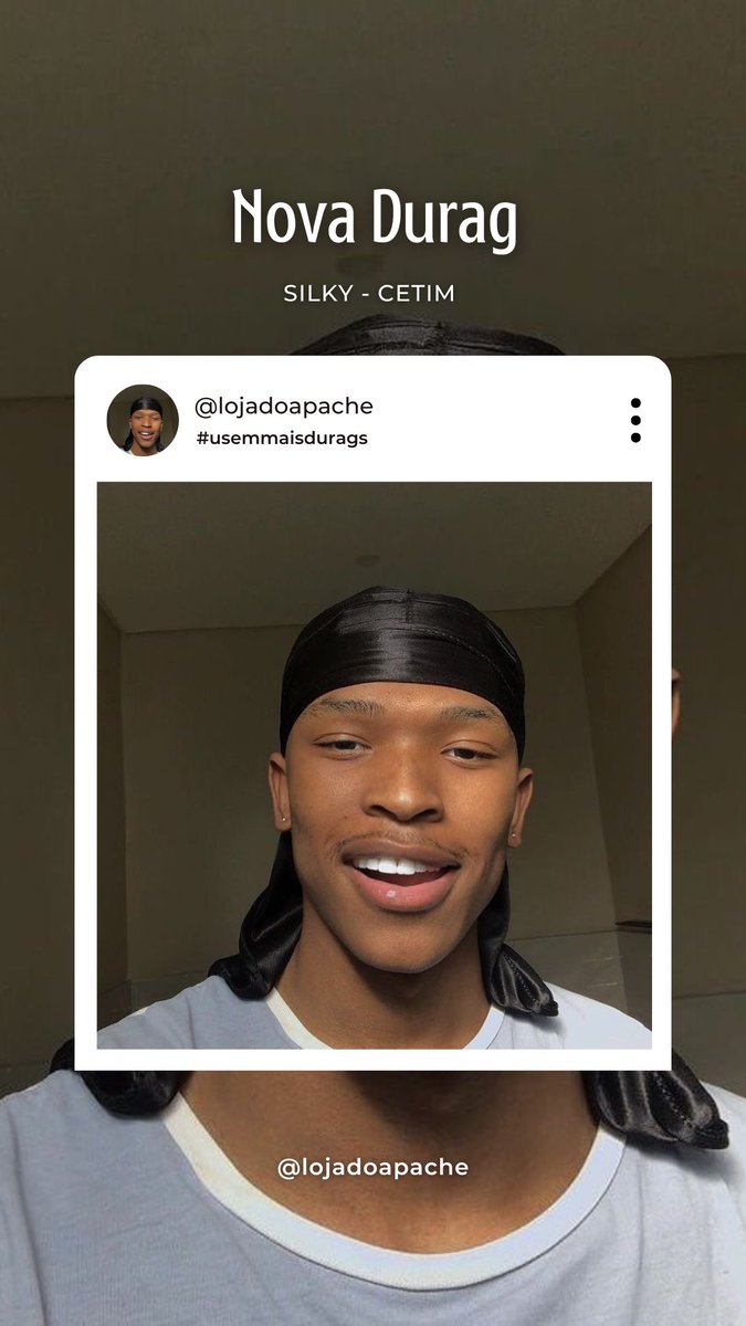 lojadoapache's tweet image. Bom dia tropa. #usemmaisdurags 🖤
