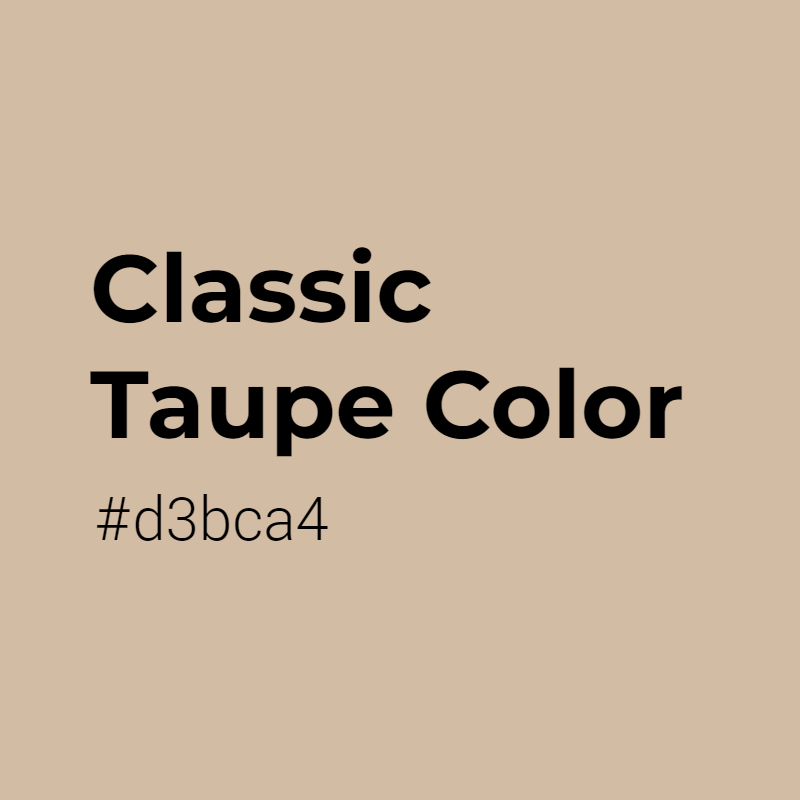 crispedge's tweet photo. Classic Taupe color #d3bca4 A Warm Color with Yellow hue!
Tag your work with #crispedge
https://t.co/5MubPAChfV
#WarmColor #WarmYellowColor #Yellow #Yellowcolor #ClassicTaupe #Classic #Taupe #color #colorful #colorlove #colorname #colorinspiration https://t.co/tvbfi1mgm1