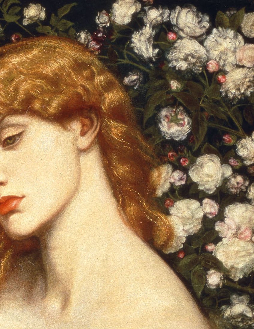 AcademiaAesthe1's tweet photo. Details of Lady Lilith, Dante Gabriel Rossetti, 1866–1868. https://t.co/5joUMIDZhO