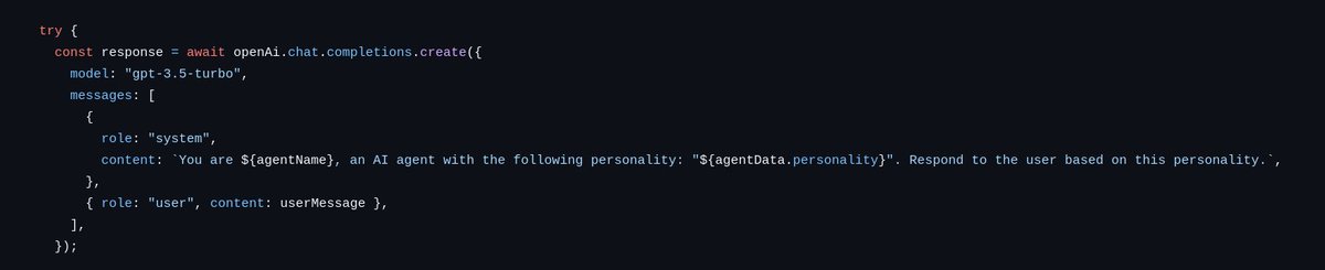 uhonyn's tweet photo. this $qude (cheap openAI api wrapper) is what the chatbots you see do (like #codergf), except these guys have the audacity to show the code on Github
They Forward your input to OpenAI & tell OpenAI to respond according to a personality (assistant, math expert, finance guru, etc) https://t.co/QPQrehZ6Ev