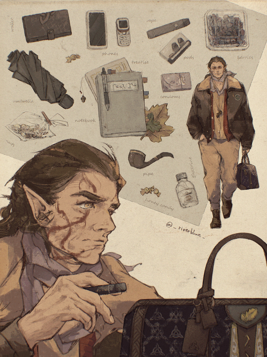 What's in your bag, master Halsin?👀
#Halsin #BaldursGate3 #BG3