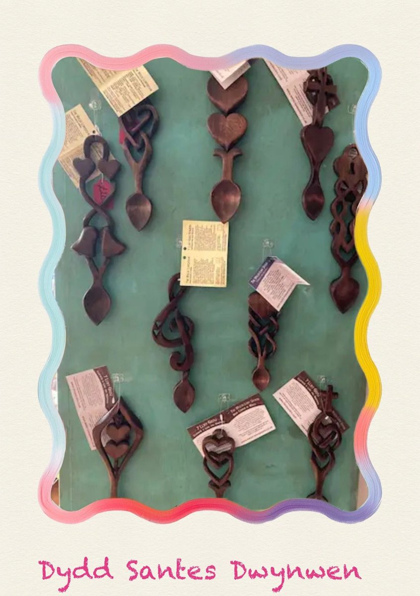 💕Cofiwch fod hi'n Dydd Santes Dwynwen ar ddydd Sadwrn 25 Ionawr. Mae cardiau, llwyau caru, llyfrau ac anrhegion ar gael yn y siop.💕 
Galwch mewn.

It's Dydd Santes Dwynewn on Saturday 25th January. Call in for a card, a book or a gift! 
sioptytawe.co.uk
#santesdwynwen