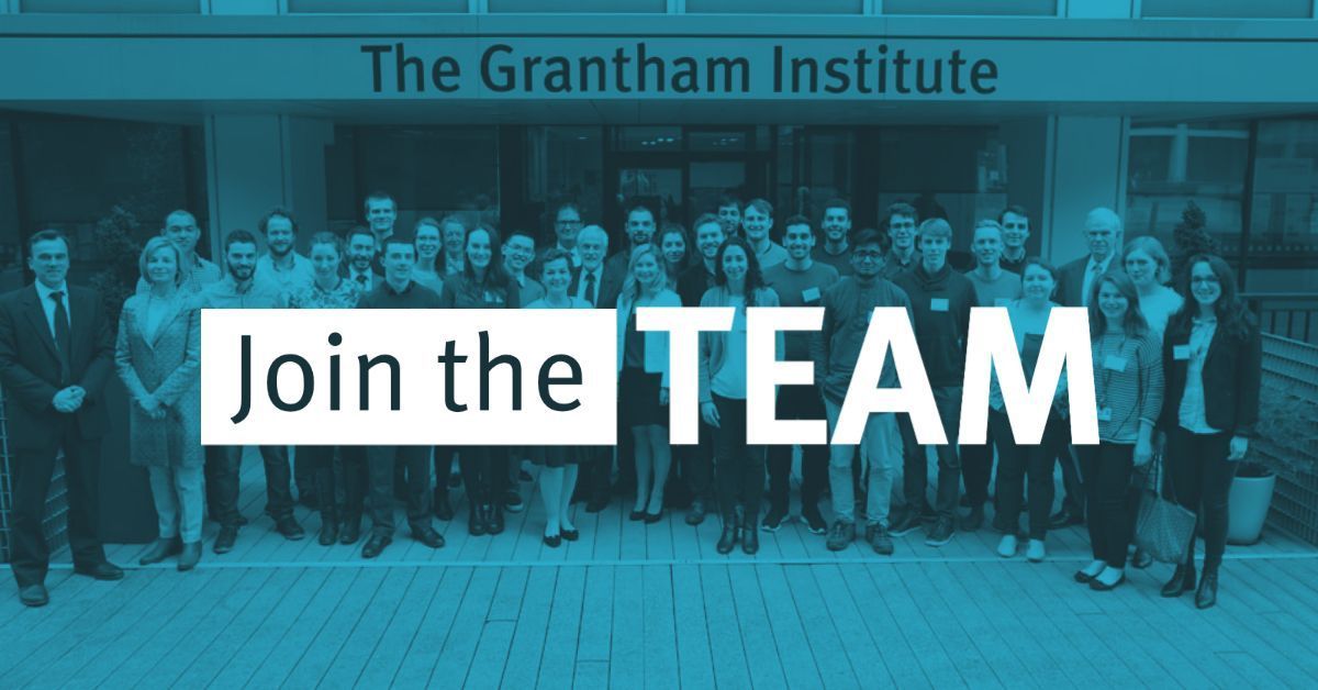 Grantham Institute Imperial (@grantham_ic) on Twitter photo 🔉 New vacancy - Project Manager Climate Scaling Collaborative
<a href="/ICEnterpriseLab/">Imperial Enterprise Lab</a> & Undaunted_HQ are looking for a talented project manager to support a new project providing support to climate innovations that are ready to scale.
📅 7 February
ow.ly/VaLl50UFjvB 🔉 New vacancy - Project Manager Climate Scaling Collaborative
<a href="/ICEnterpriseLab/">Imperial Enterprise Lab</a> & Undaunted_HQ are looking for a talented project manager to support a new project providing support to climate innovations that are ready to scale.
📅 7 February
ow.ly/VaLl50UFjvB