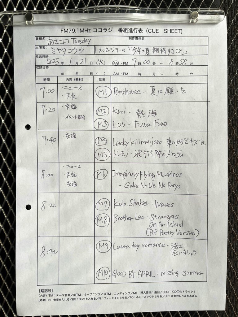 miyata696's tweet photo. 20250121 Playlist Part.2
テーマ《今年の夏 期待すること》
Imaginary Flying Machines
- 崖の上のポニョ
#KulaShaker - Waves
#BrotherLeo - Strangers On An Island
Laura day romance - 渚で会いましょう
#GoodByeApril - missing summer
🐠Thanks🐠 https://t.co/EdOJwlOF74