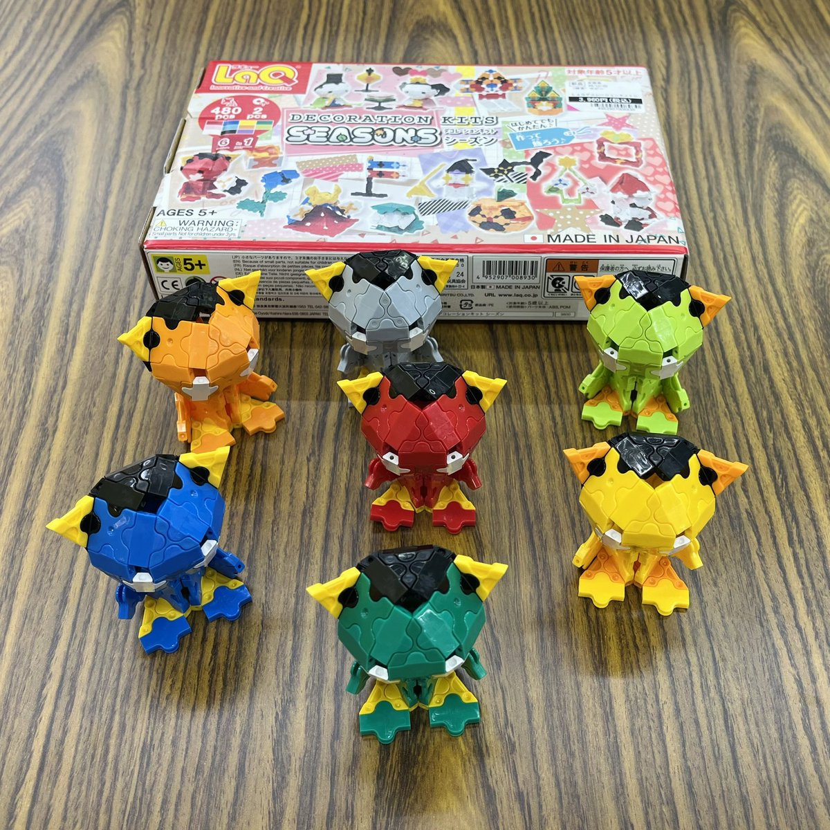 そろそろ節分の準備？！ ハカセカラーで鬼を作りました👹 みんなも作っ