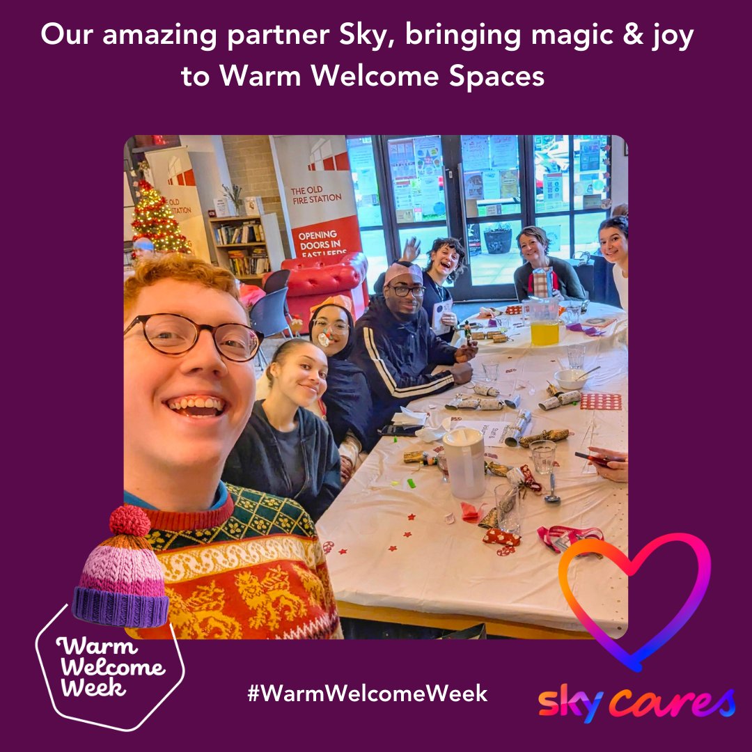 WarmWelcome_UK's tweet photo. This #WarmWelcomeWeek our lovely friends at Sky @lifeatsky are chasing the blues away &amp; looking after staff wellbeing with Bright Coffee Breaks &amp; making colourful cake drops🧁 at #WarmWelcomeSpaces. Thank you, Sky Cares ❤️

#WarmWelcomeWeek https://t.co/sEFM6hIWo0