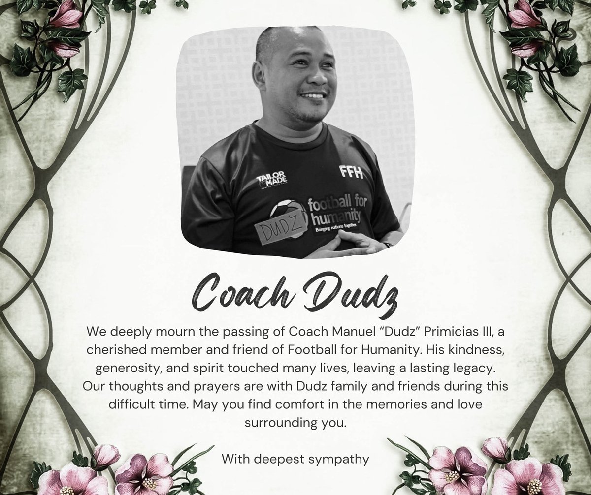FFHMedia's tweet image. Rest in peace, brother Dudz.