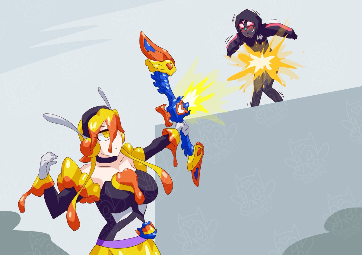 あっ、上司のエージェントだ #キュアライダー #ライダー少女 