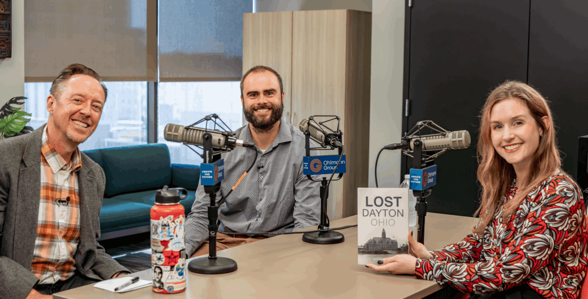 📣 Hey, #Dayton history buffs! Andrew Walsh (<a href="/walshand/">Andrew J Walsh</a>), author of 'Lost Dayton' and creator of Dayton Vistas, joins us on today's Creating the Future episode! 

Listen here:
ohlmanngroup.com/blog-creating-…