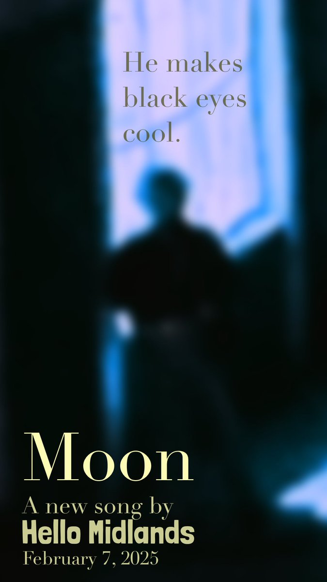 We made a new song for you.
Moon is out on February 7th, but you can hear it later today if you register for free at hellomidlands.com
#newmusic
