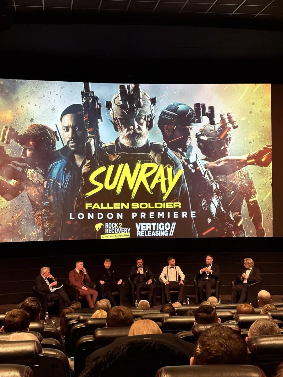 An incredible evening celebrating the SUNRAY: FALLEN SOLDIER London Premiere!