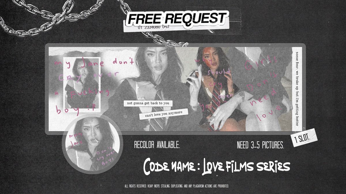 Repost ini kalau kalian mau, “LOVE FILMS SERIES.”

For 1 winner, the winner can choose any scene among this four.