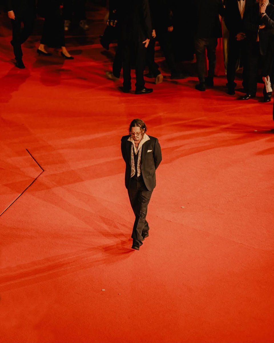 So much aura in this photo. 

Johnny Depp, 2024