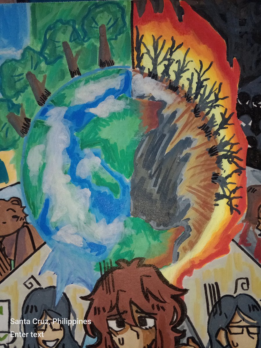 official49268's tweet photo. HII MOOTS JUST WANT TO SHARE THIS SILLY POSTER TO INFORMED ALL OF YOU ABOUT THE EFFECTS AND HOW TO REDUCE CLIMATE CHANGE!!! 

#climatechange #art #fypシ #performancetask #academicpurposes 
#poster 

Follow/Add friend
FB: Jai Facalarin
TIKTOK: JANNEX_RANDOM https://t.co/EMmDHobkZY