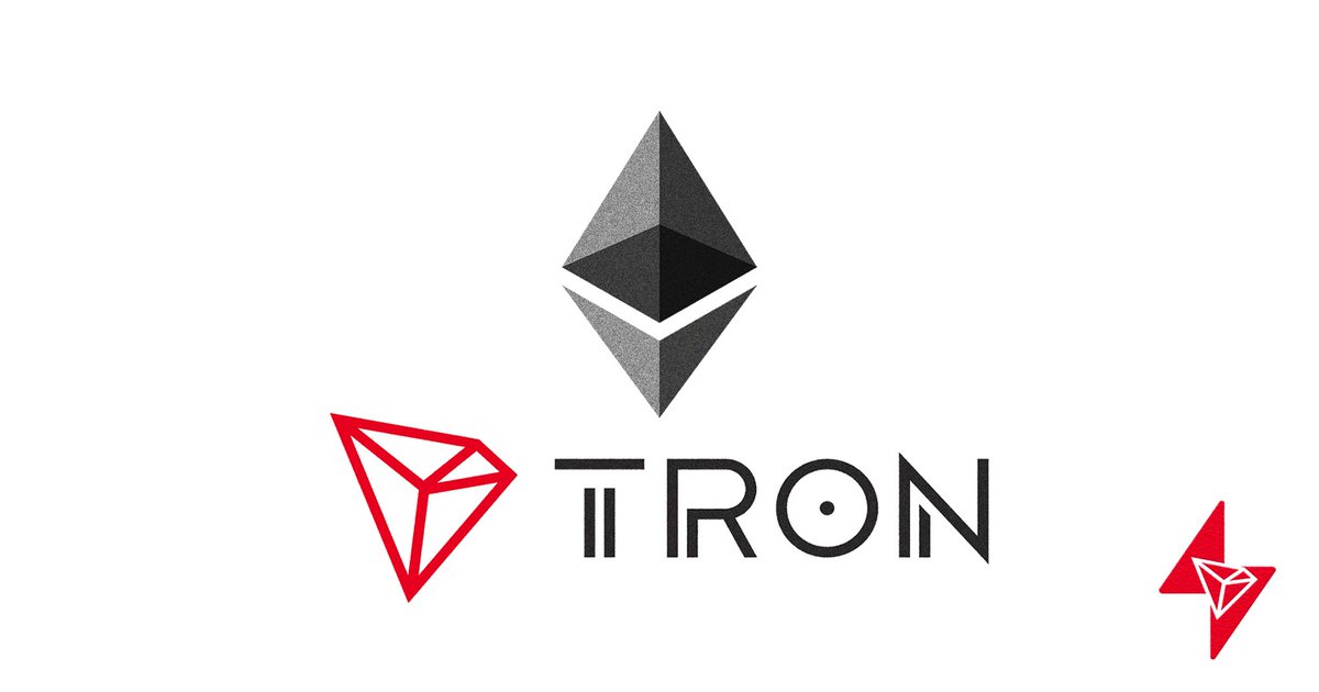Poloniex's tweet photo. #TRON is gaining ground on Ethereum! 🚀 
@trondao 

The blockchain race is heating up as new innovations push the boundaries of what's possible! 🔥 https://t.co/zWNROhEbzg