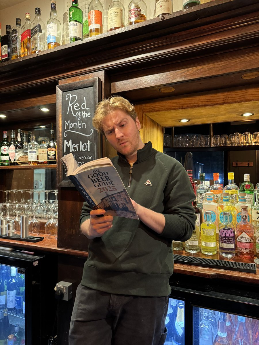 We have been so busy that we completely forgot to mention:

WE ARE FEATURED IN THE GOOD BEER GUIDE 2025! 🍺

“Dating from the mid-19th century, this pub has the feel of a country pub in town… the food offering is very popular and there is a quiz on Wednesdays!”