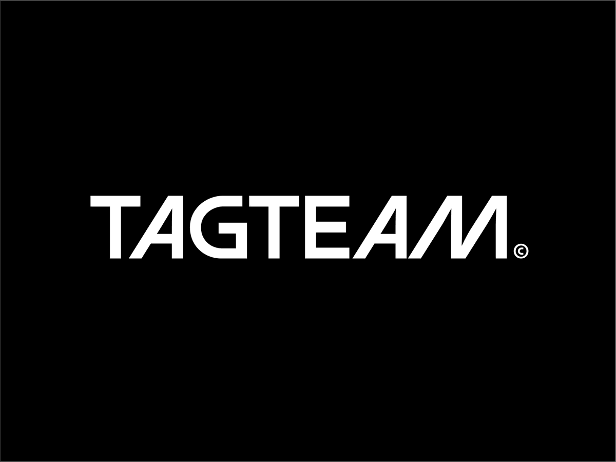 jkane's tweet photo. Spent the weekend exploring TagTeam logotypes. Which one gives the best retro industrial vibes? https://t.co/4R869tBplC