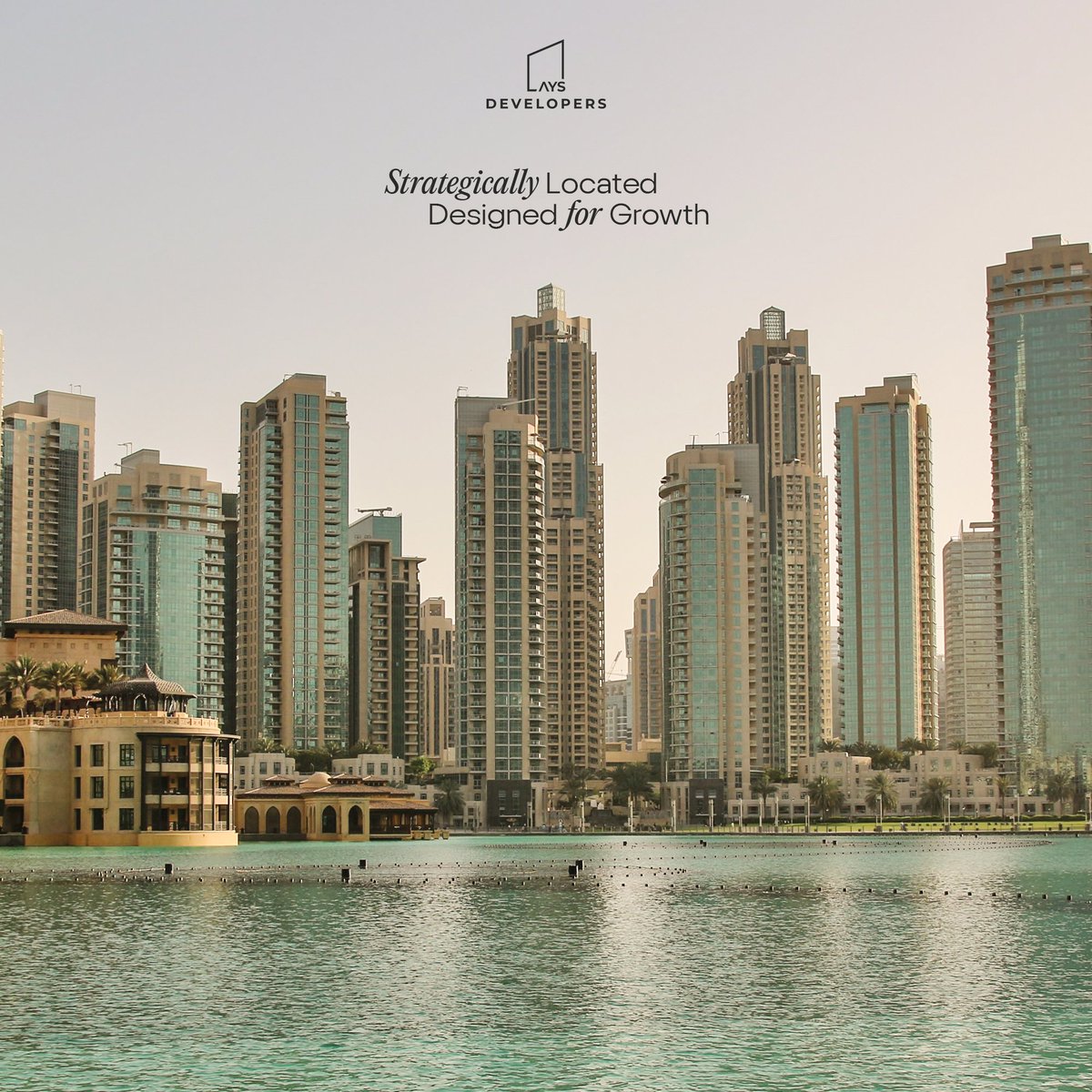 aysdevelopers's tweet image. Perfectly positioned for progress. 🌆 AYS Developers delivers spaces designed with a vision for growth and success. Discover a lifestyle where innovation meets prime location. 🚀 #StrategicallyLocated #DesignedForGrowth #LuxuryLiving #DubaiRealEstate #AYSDevelopers #myays