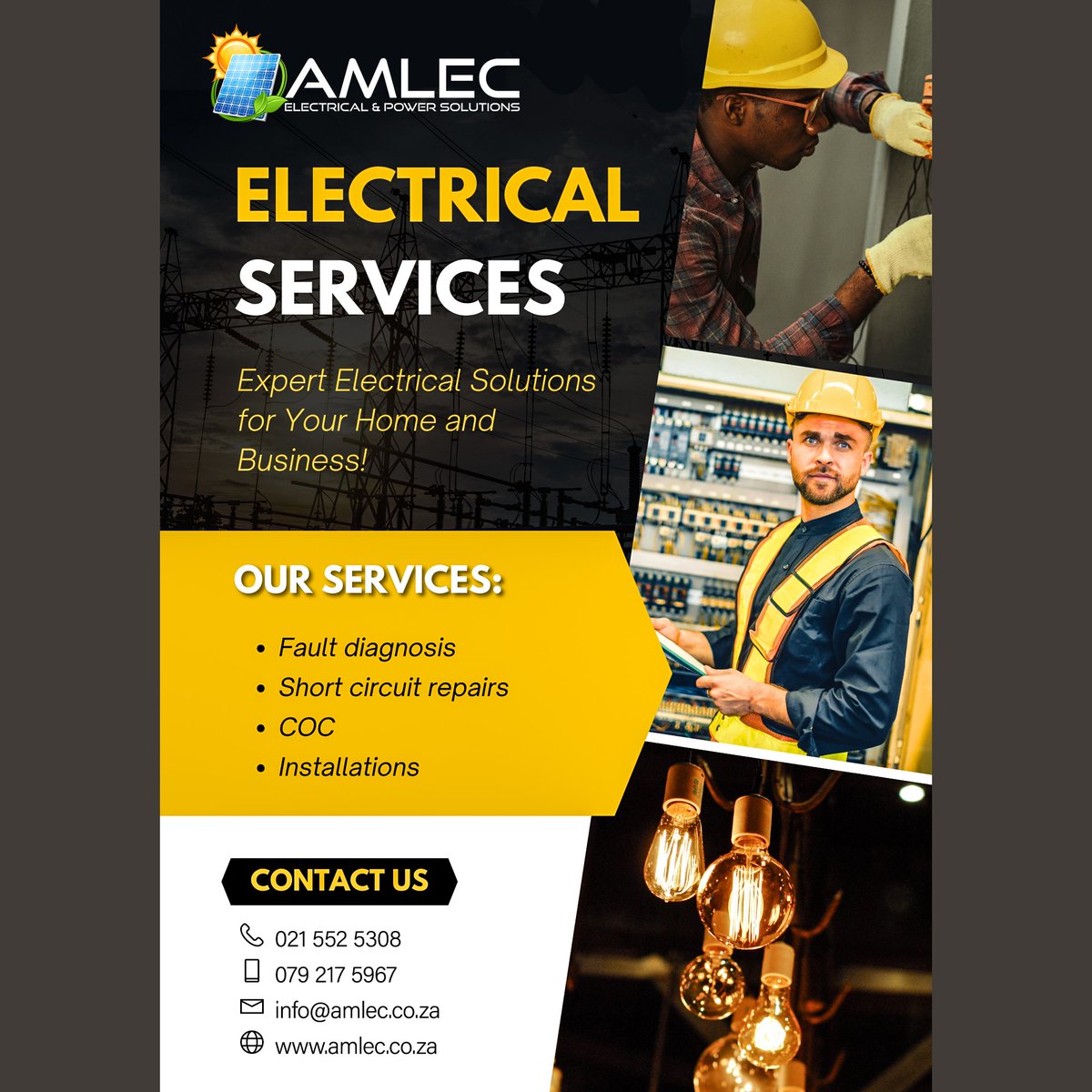 Amlec Electrical Western Cape tweet media